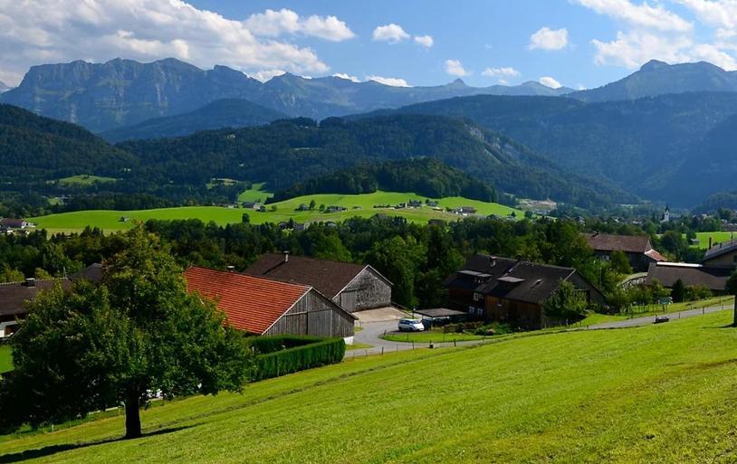 Bio Ferienbauernhof Greber Villa Schwarzenberg im Bregenzerwald Eksteriør billede